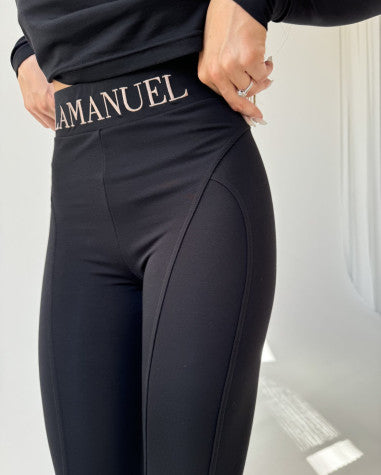 Legginsy La Manuel My Type czarne