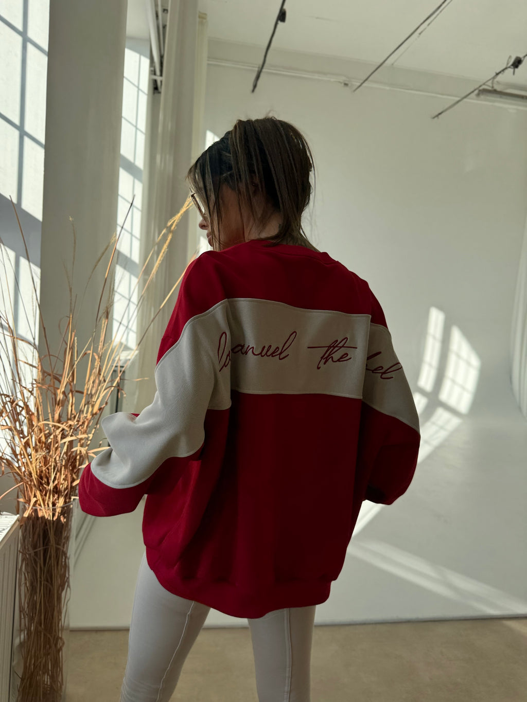 Bluza La Manuel Sharp Czerwona