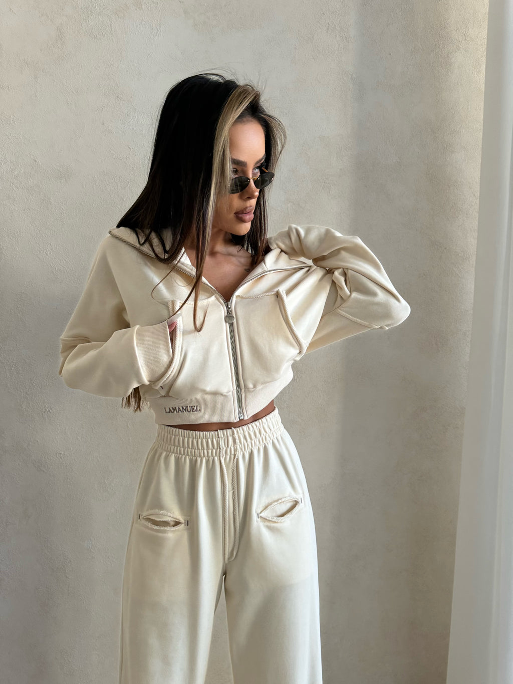 Komplet La Manuel Push To wanilia