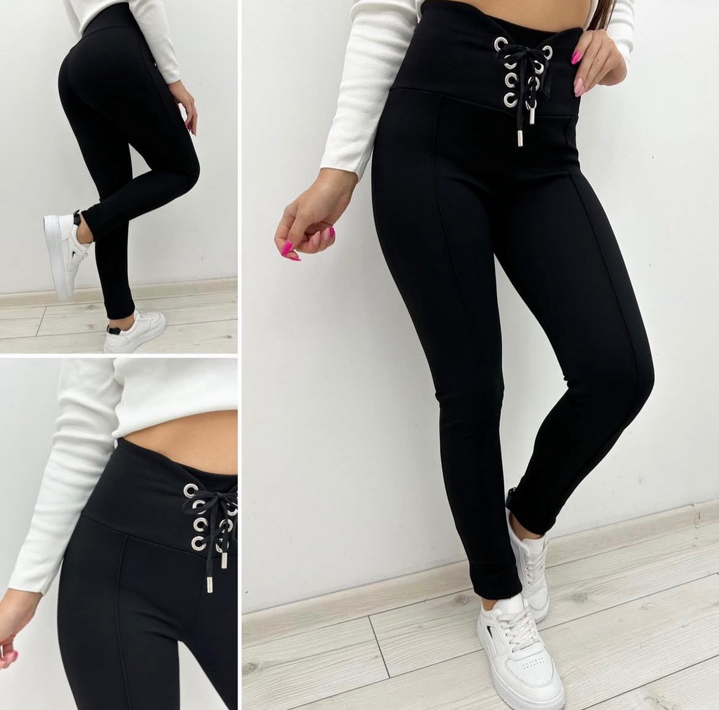 Legginsy La Mane wiązane