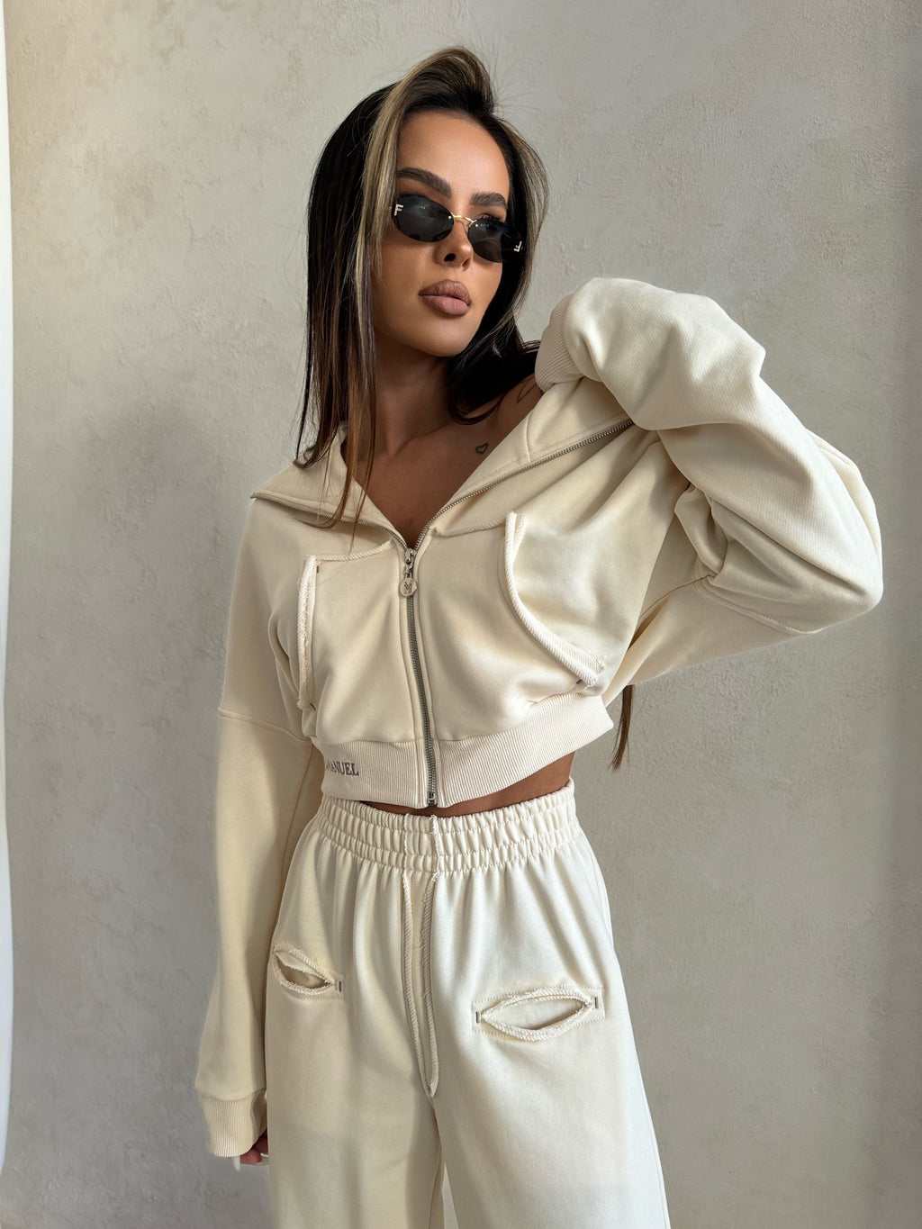 Komplet La Manuel Push To wanilia