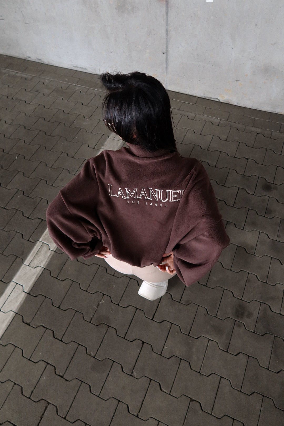 Bluza La Manuel Warm Up czekolada