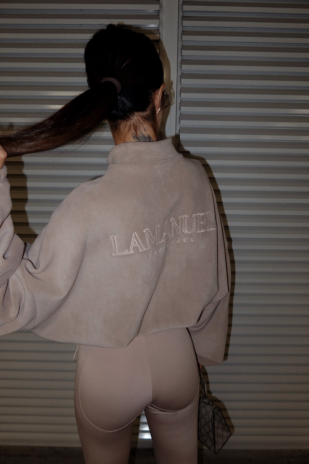 Bluza La Manuel Warm Up taupe