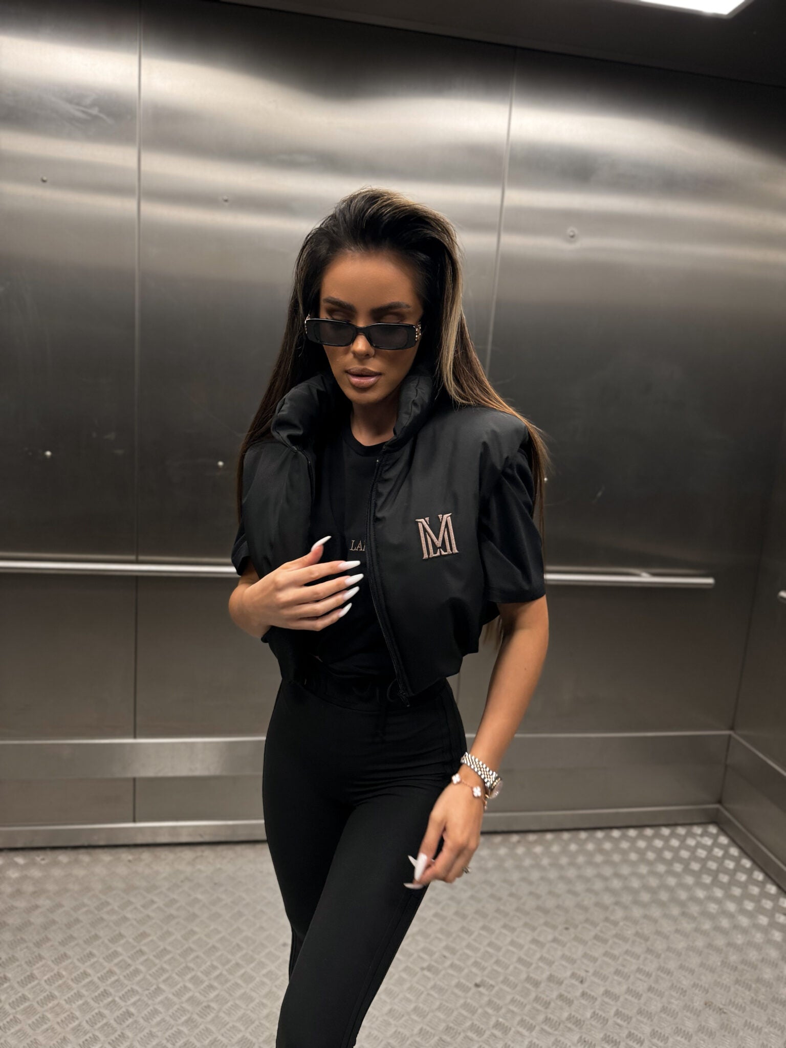 Bezrękawnik La Manuel czarny