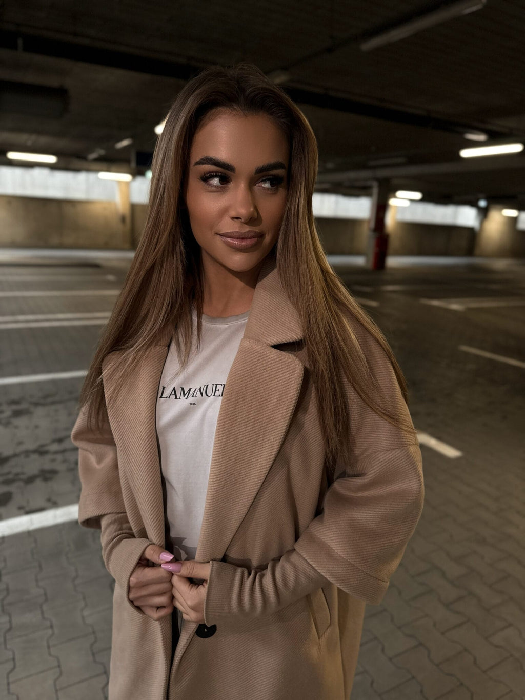 Płaszcz La Manuel Eternal Beż