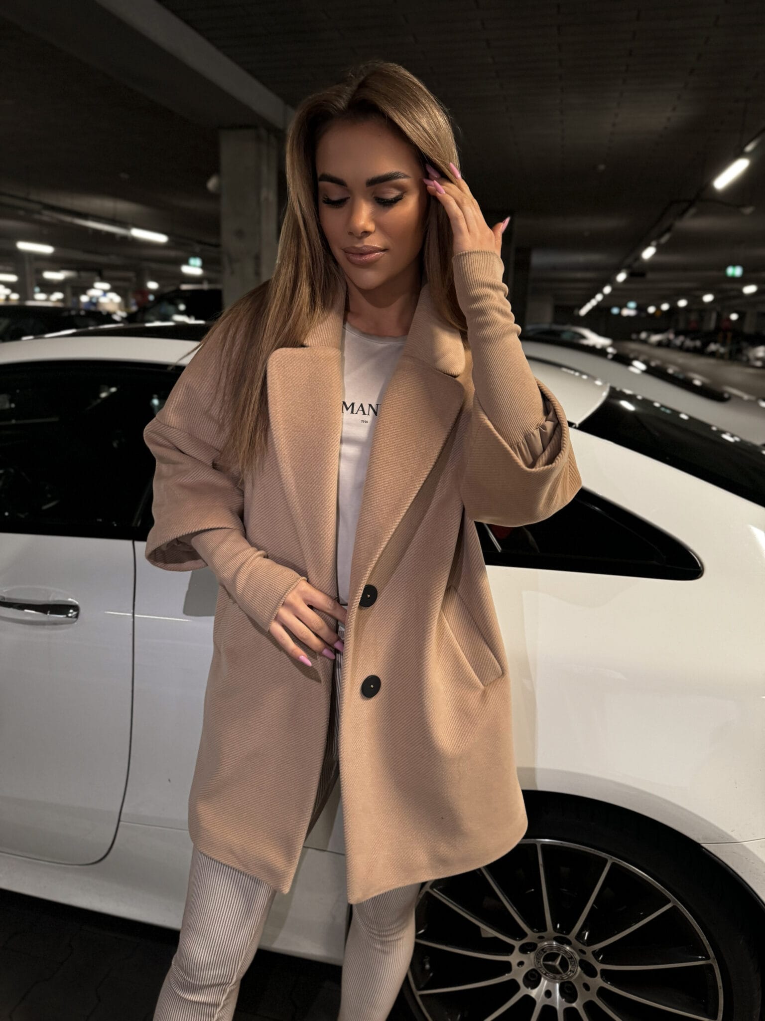 Płaszcz La Manuel Eternal Beż