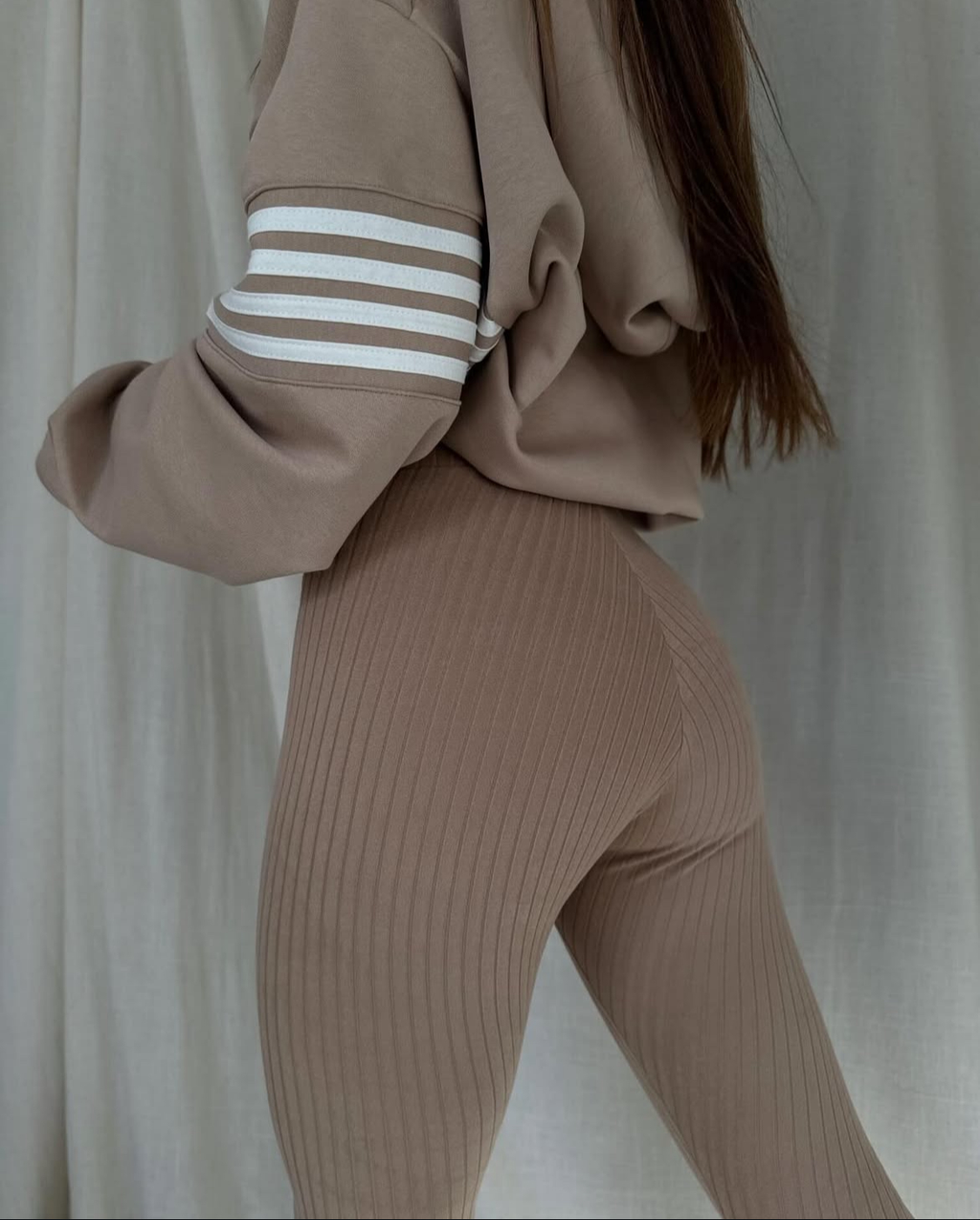 Legginsy La Manuel Soft Touch beż